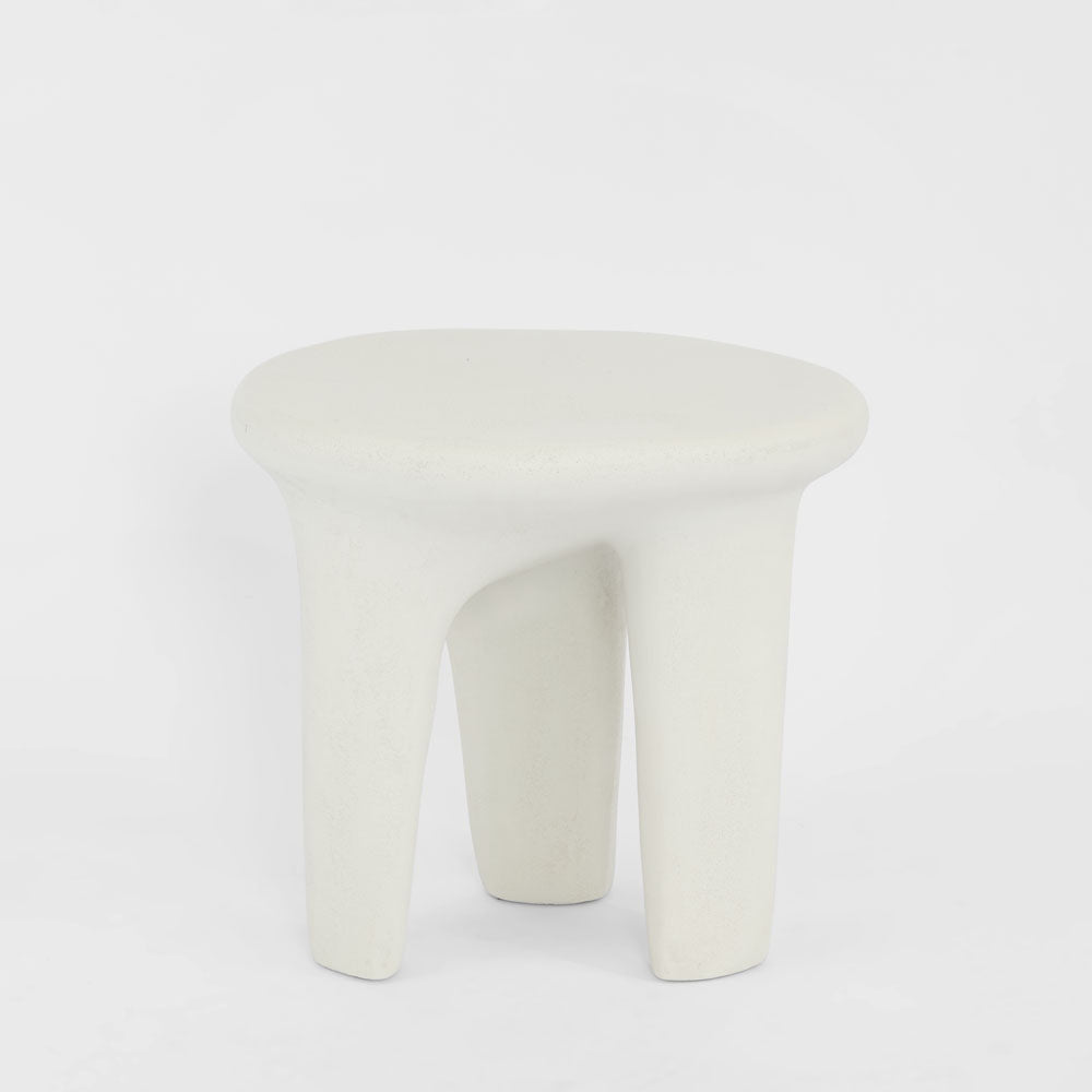 Kiva Outdoor Side Table White