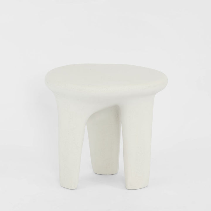 Kiva Outdoor Side Table White