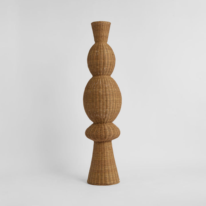 Orbiter Rattan Pedestal Planter I