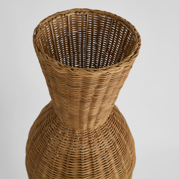 Orbiter Rattan Pedestal Planter I