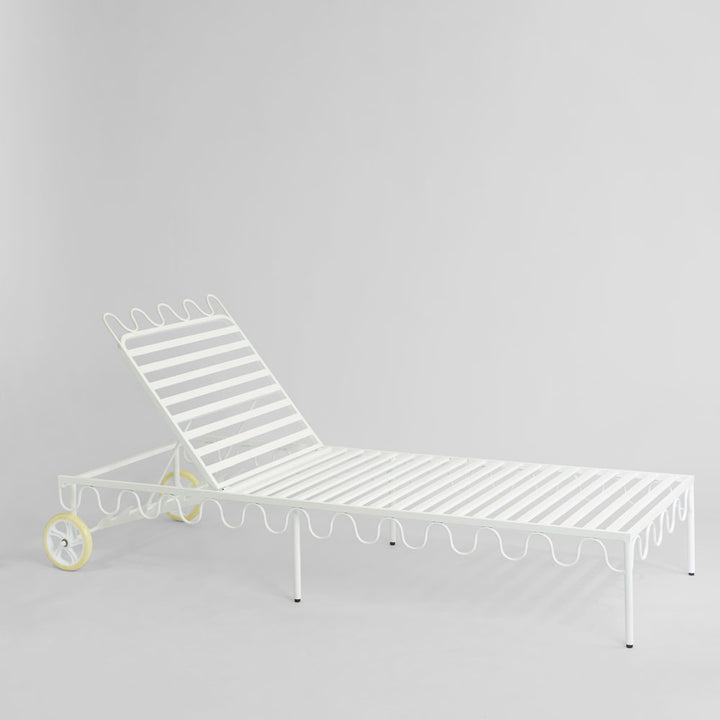Wira Sunlounge Outdoor Terracotta/White Stripe Cushion