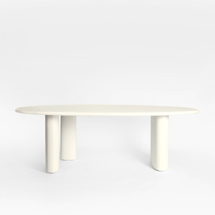 Oko Dining Table Outdoor White 220cm