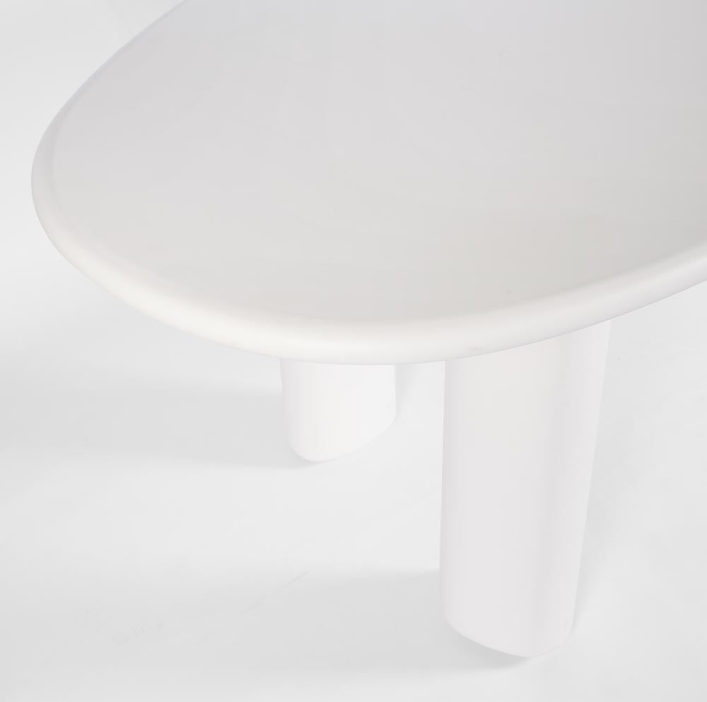 Oko Dining Table Outdoor White 220cm
