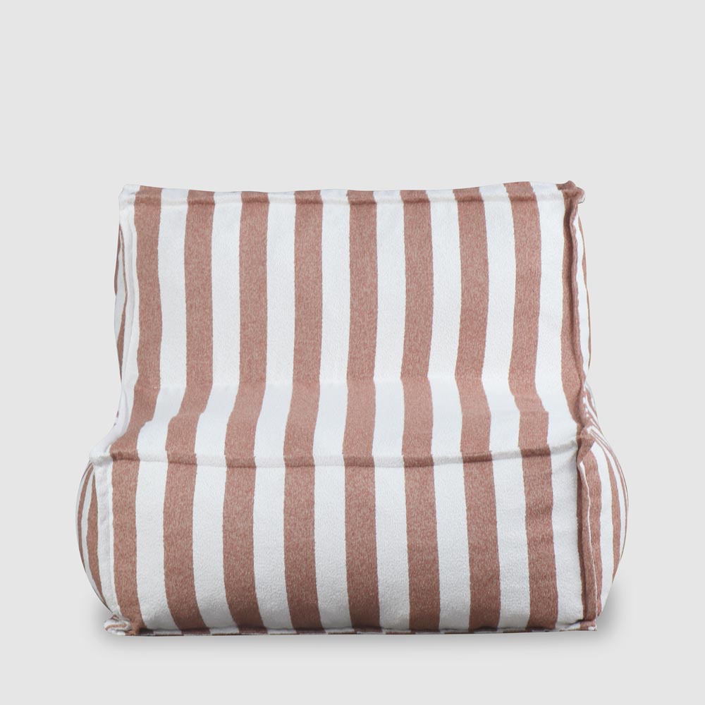 Lola Sofa Chair Section Terracotta Stripe