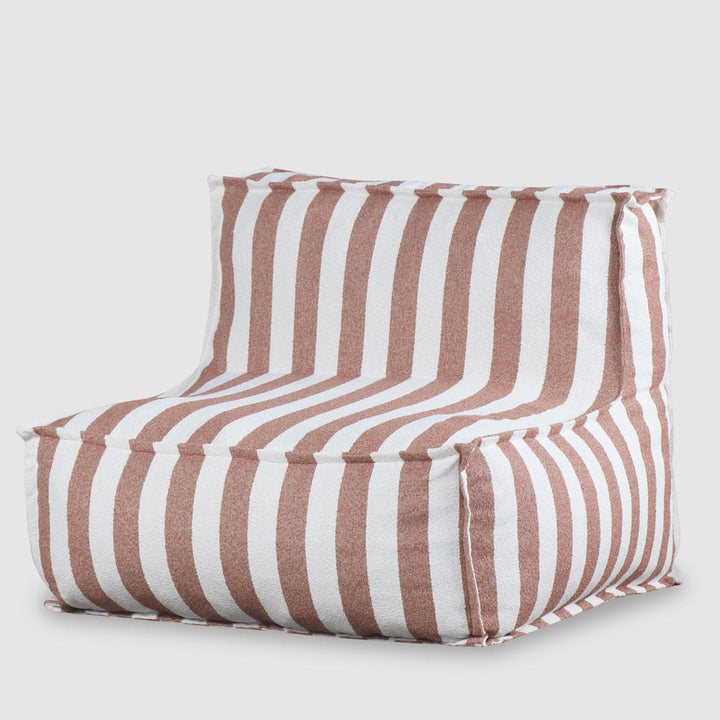 Lola Sofa Chair Section Terracotta Stripe