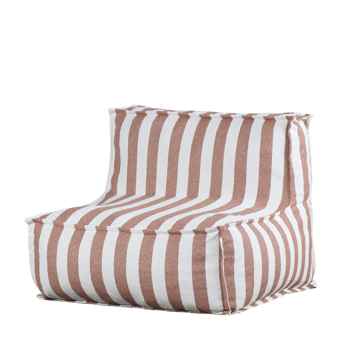 Lola Sofa Chair Section Terracotta Stripe
