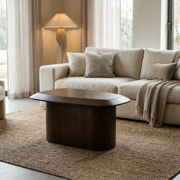 Monolith Coffee Table Large Dark Walnut