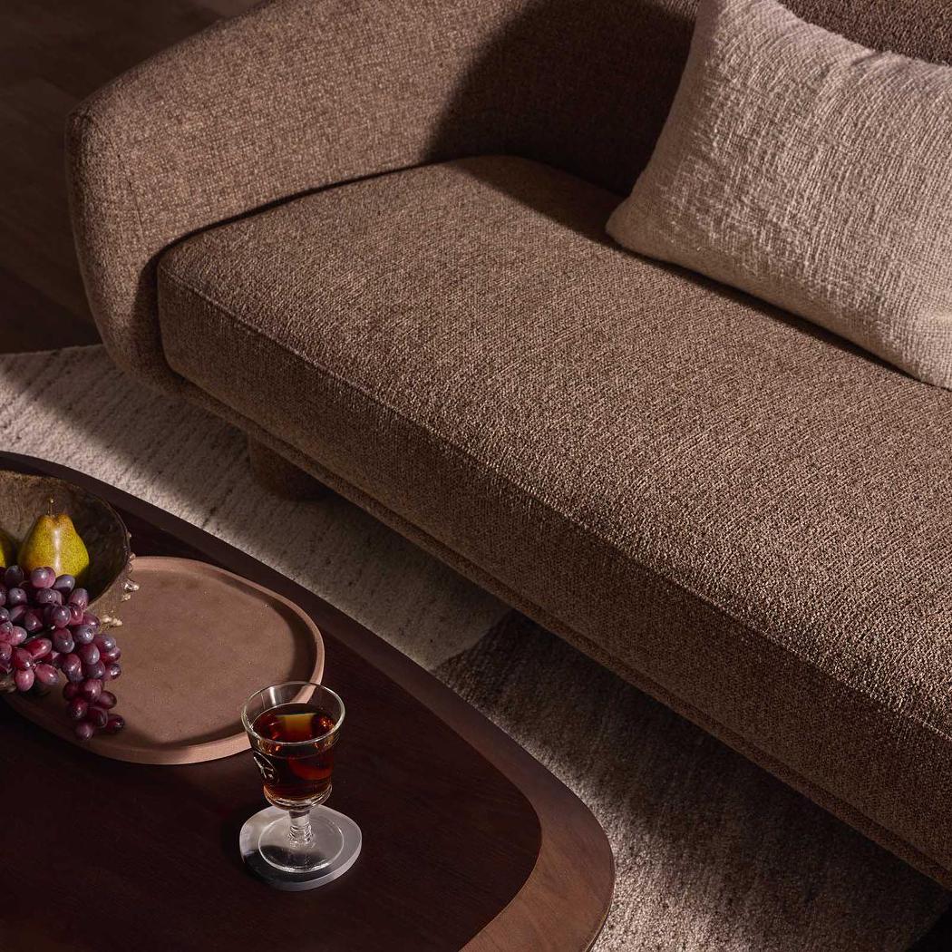 Jude 3 Seater Sofa Brown