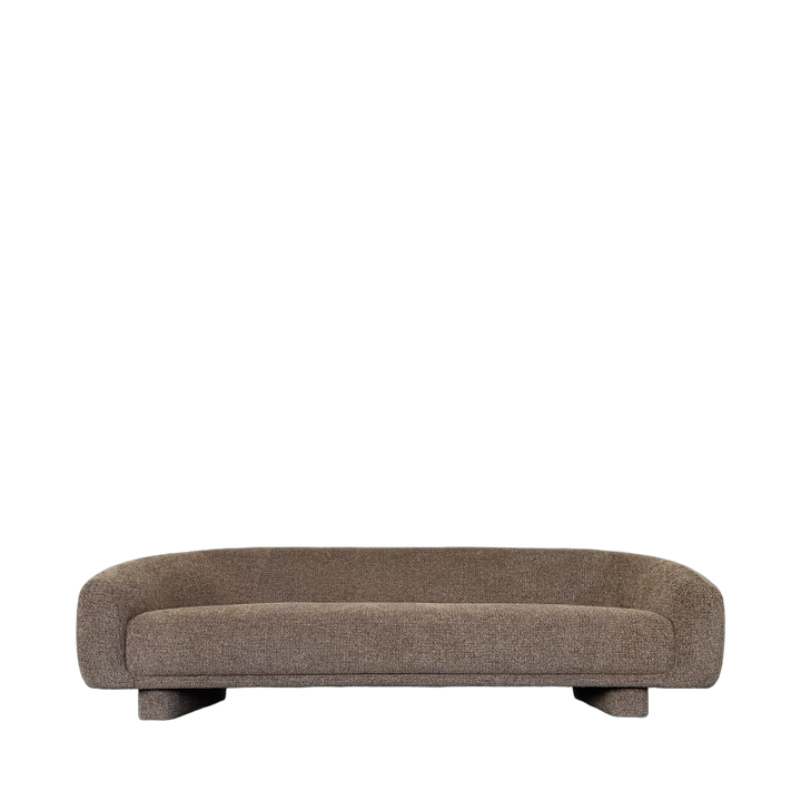 Jude 3 Seater Sofa Brown