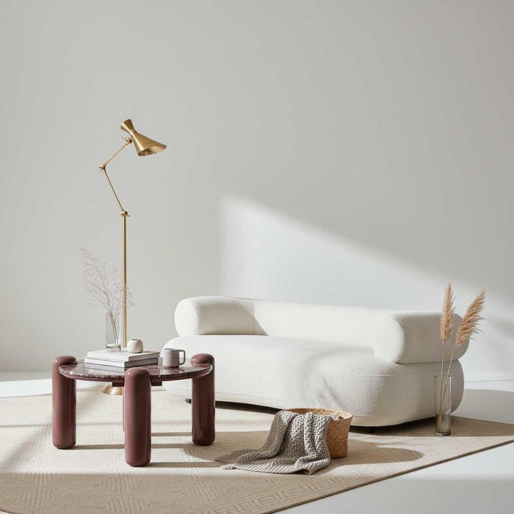 Theo 4 Seater Sofa White