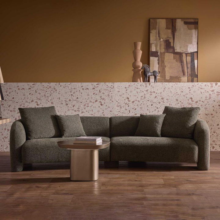 Ray 5 Seater Sofa Green