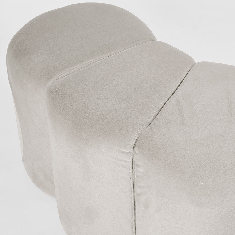 Ridge Bench Ottoman Dune