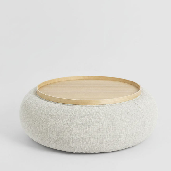 Cove Coffee Table/Storage Ottoman Oak/Natural