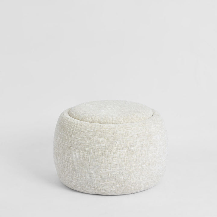 Cove Side Table/Storage Ottoman Oak/Natural