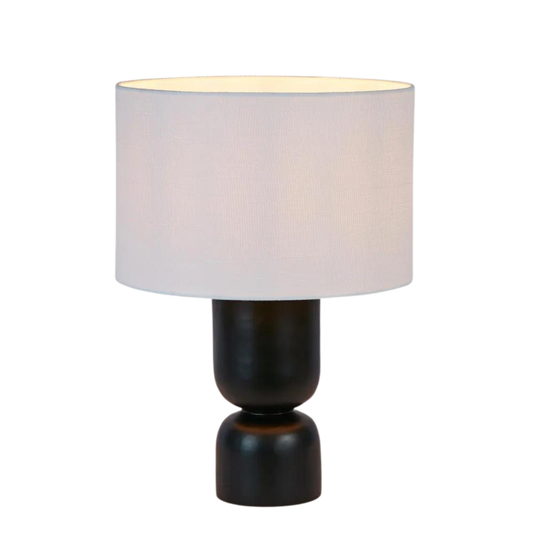 Vivica Lamp Black - Lamp Base & Shade