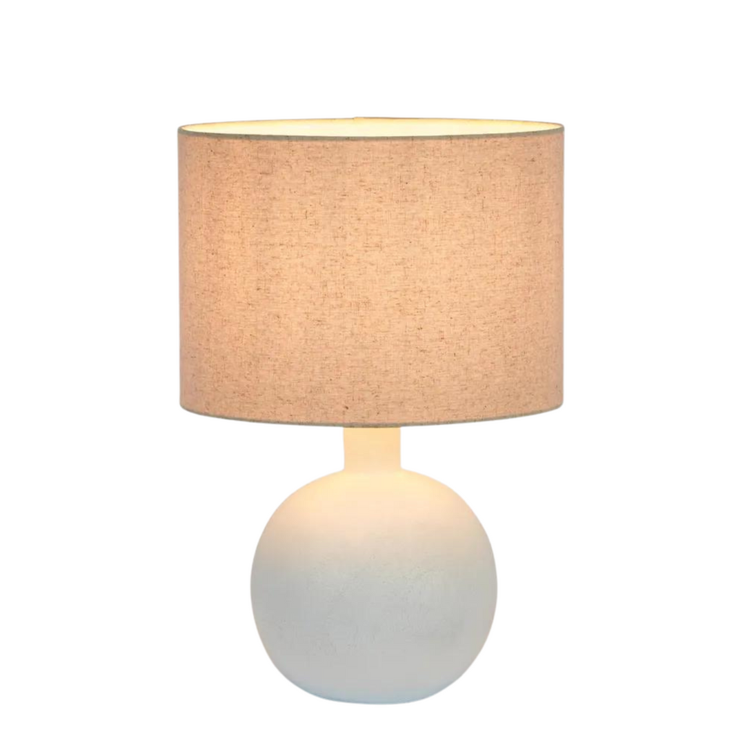 Esta Lamp Small White - Lamp Base & Shade