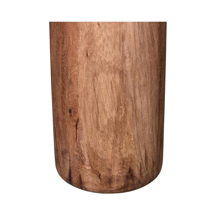Samson Wood Floor Lamp Base Saddle- Base Only