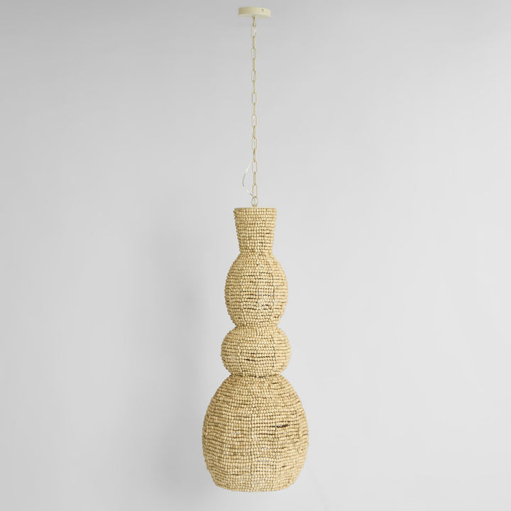 Totem 2 Wooden Bead Pendant