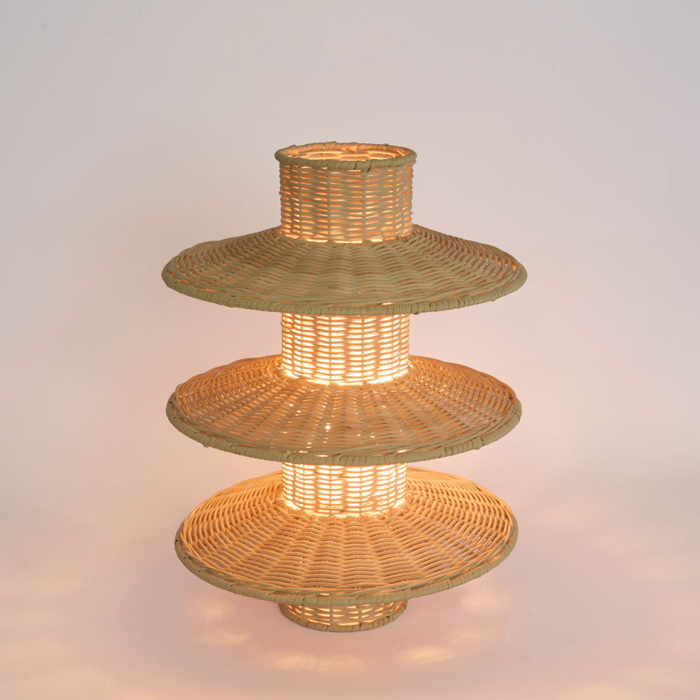 Strata Rattan Table lamp Natural