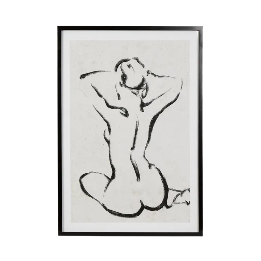 Female Silohuette Wall Art A