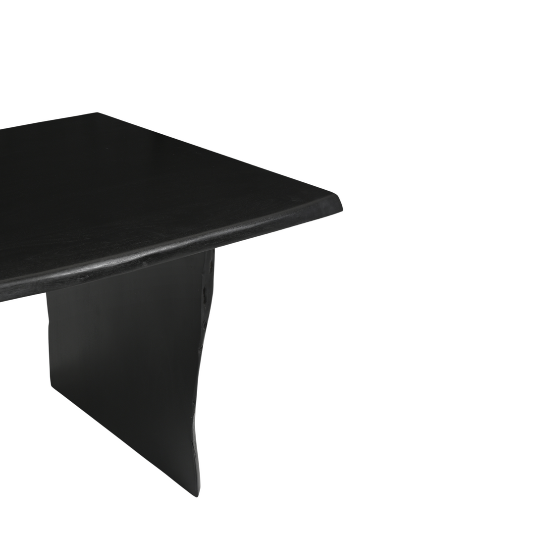 Sloane 6pce Dining Table Black Block Base 180cm Package