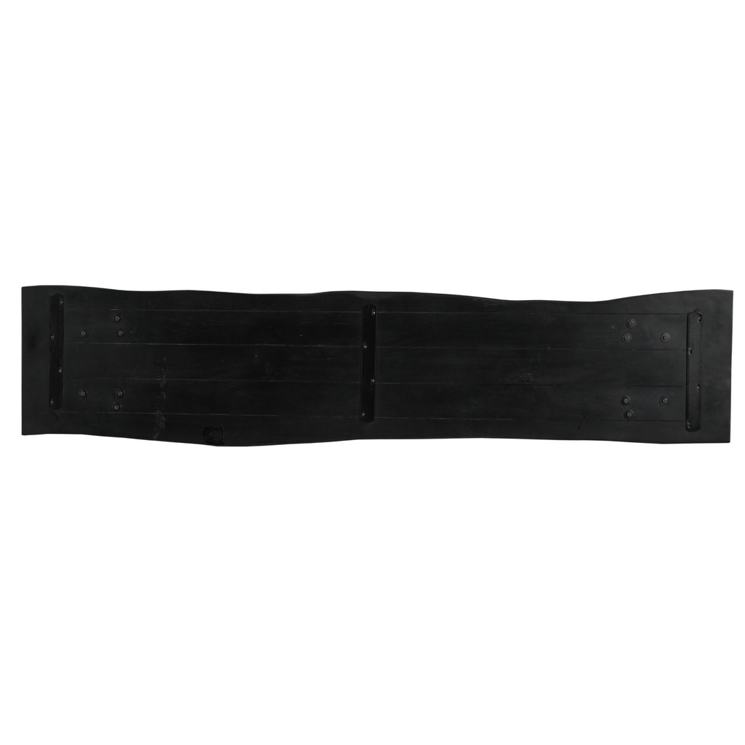 Sloane Bench Black 200cm