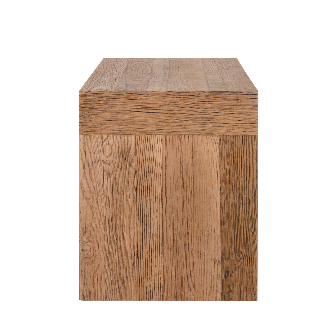 Savannah Reclaimed Oak Side Table 62Cm