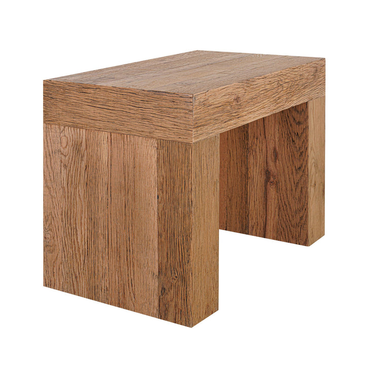 Savannah Reclaimed Oak Side Table 62Cm