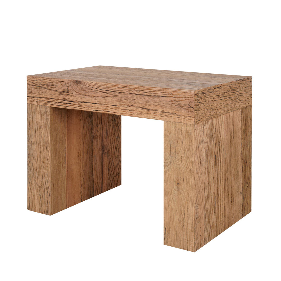 Savannah Reclaimed Oak Side Table 62Cm