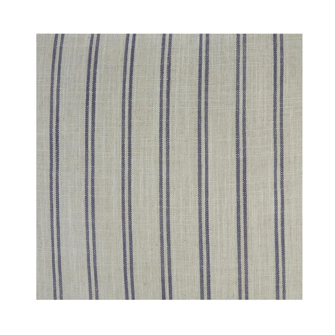 55Cm Throw Cushion White/Blue Pin Stripe