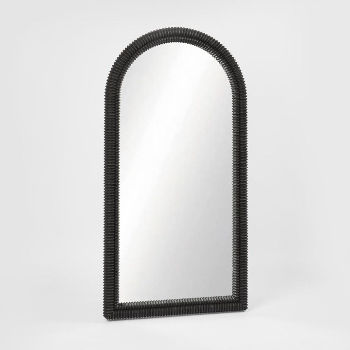 Fossil Arch Mirror Black