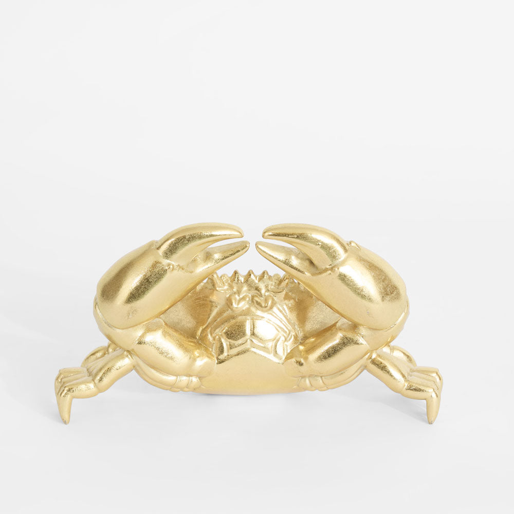 Nigel Crab Sculpture Gold
