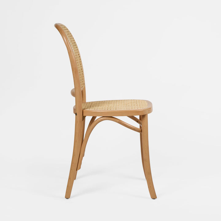 Nook Dining Chair Elm Frame Natural Seat