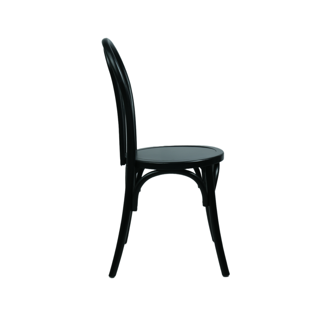 Elise Bentwood Dining Chair Black