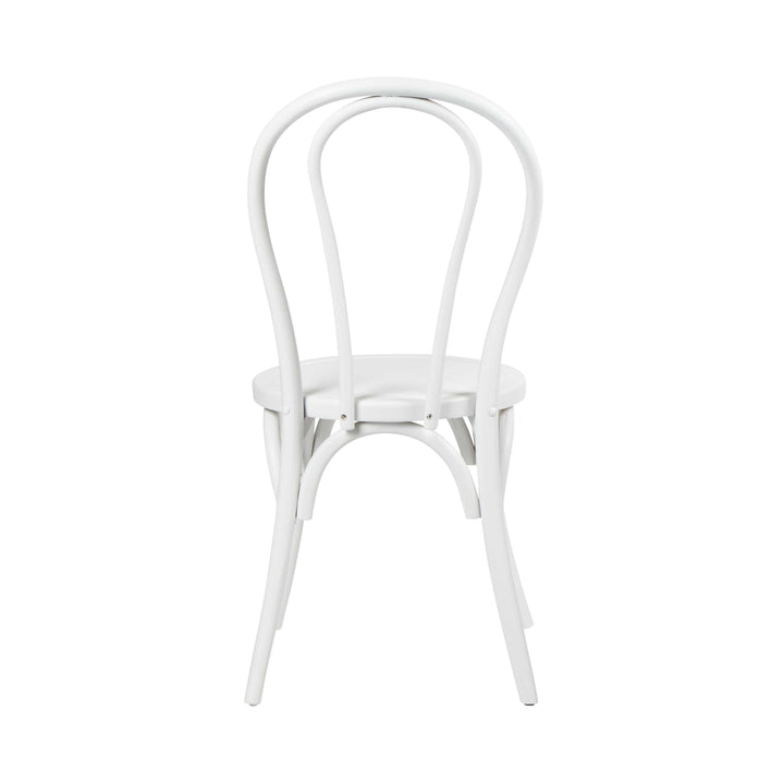 Elise Bentwood Dining Chair White