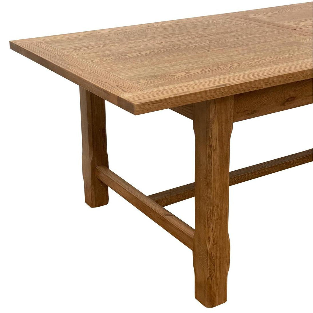 Balmoral Extendable Hamptons Oakwood Dining Table 210cm - 310cm