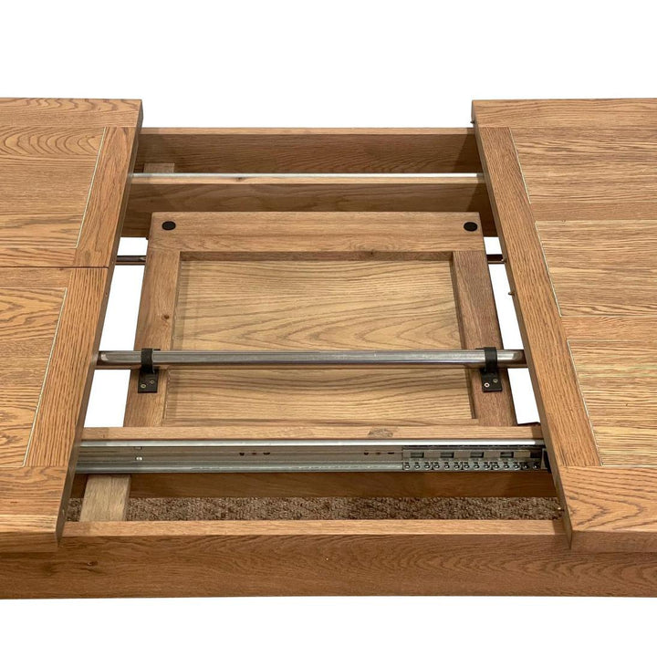 Balmoral Extendable Hamptons Oakwood Dining Table 210cm - 310cm