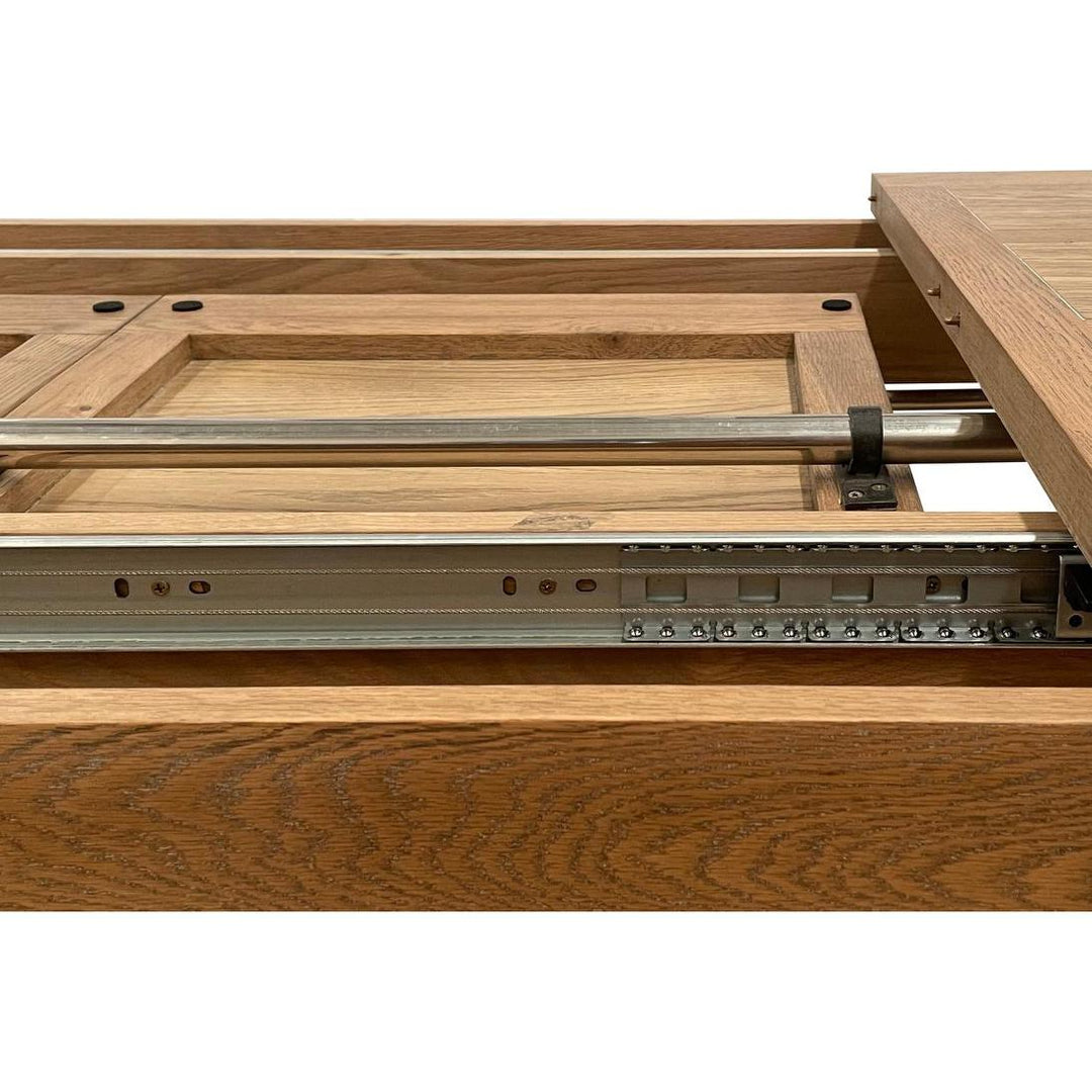 Balmoral Extendable Hamptons Oakwood Dining Table 210cm - 310cm