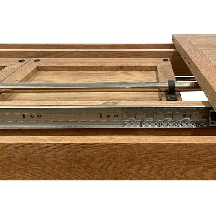 Balmoral Extendable Hamptons Oakwood Dining Table 210cm - 310cm