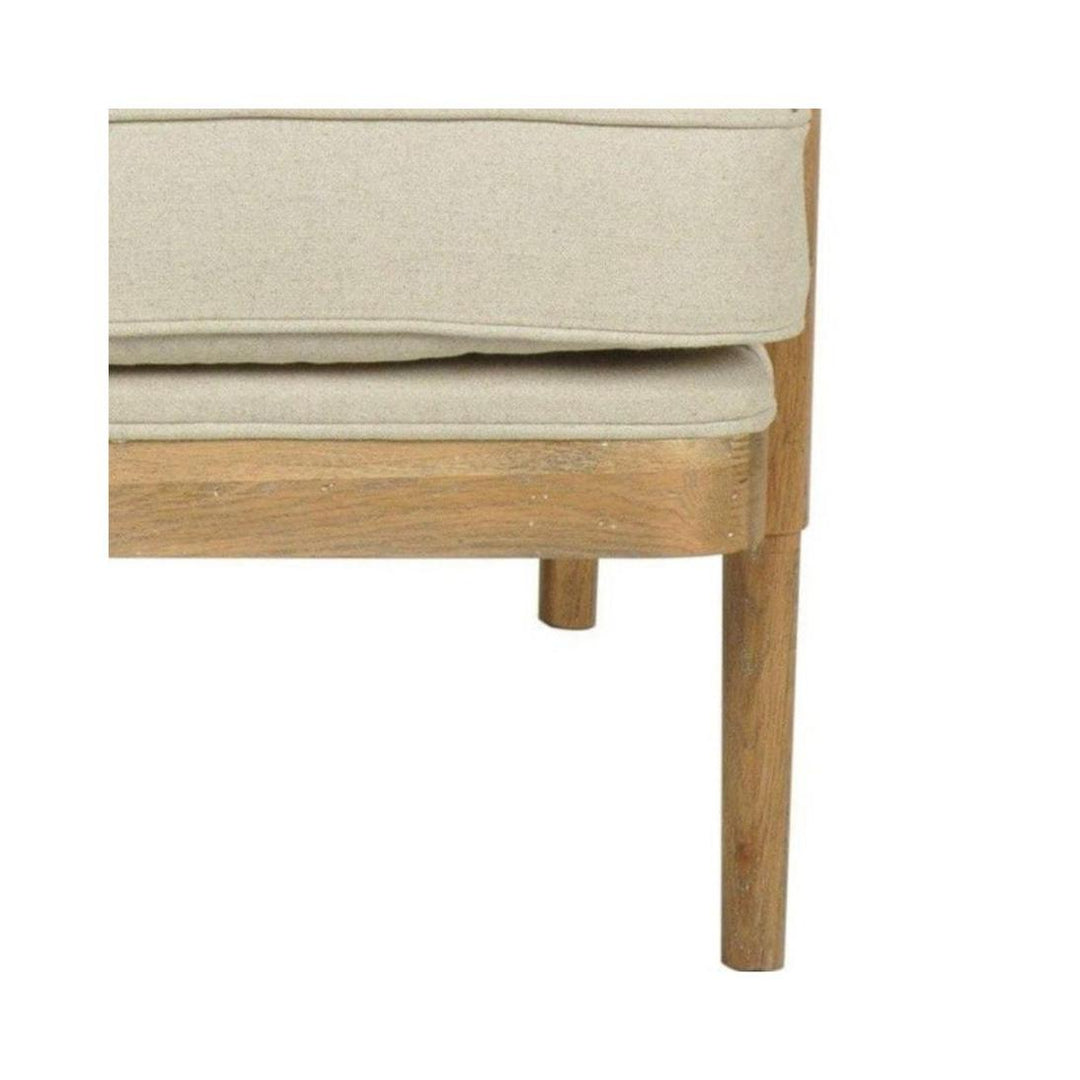 Asteria Oakwood Linen Armchair *