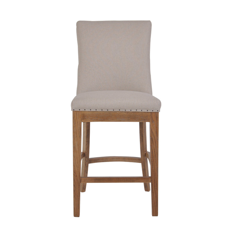 Oakwood Bar Stool Natural Beige