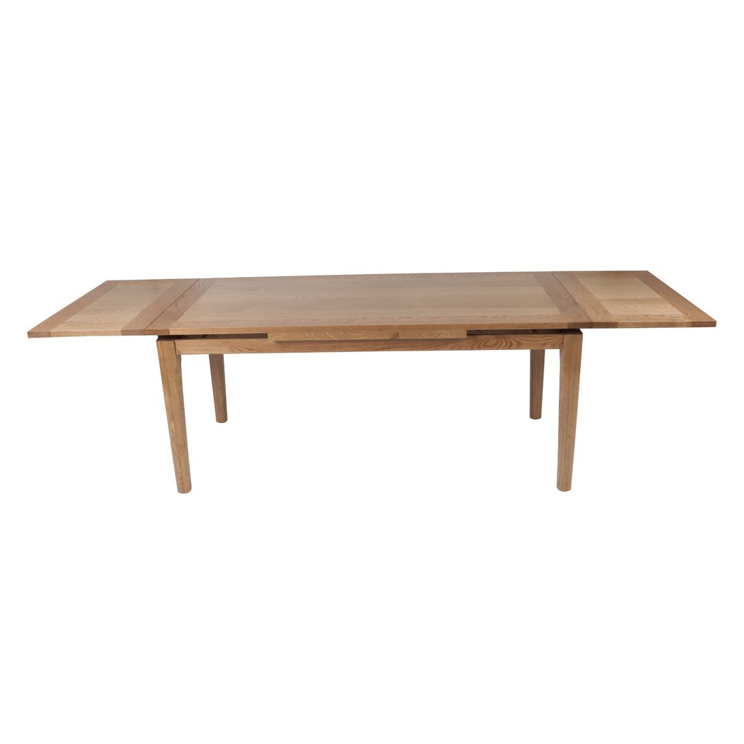 Barossa Extendable Hamptons Dining Table Oakwood