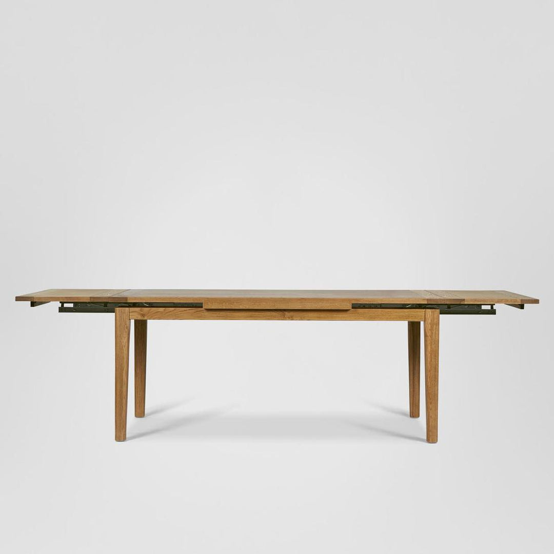 Barossa Extendable Hamptons Dining Table Oakwood 180cm - 280cm