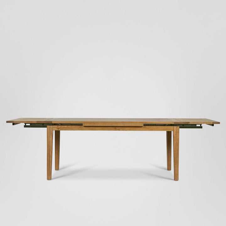 Barossa Extendable Hamptons Dining Table Oakwood 180cm - 280cm