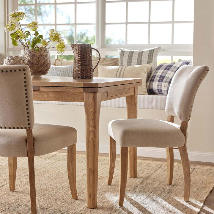Barossa Extendable Hamptons Dining Table Oakwood 180cm - 280cm