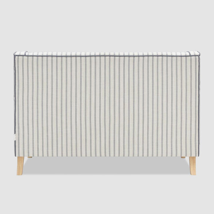 Bondi Hamptons 2 Seat Sofa Blue/White Pin Stripe