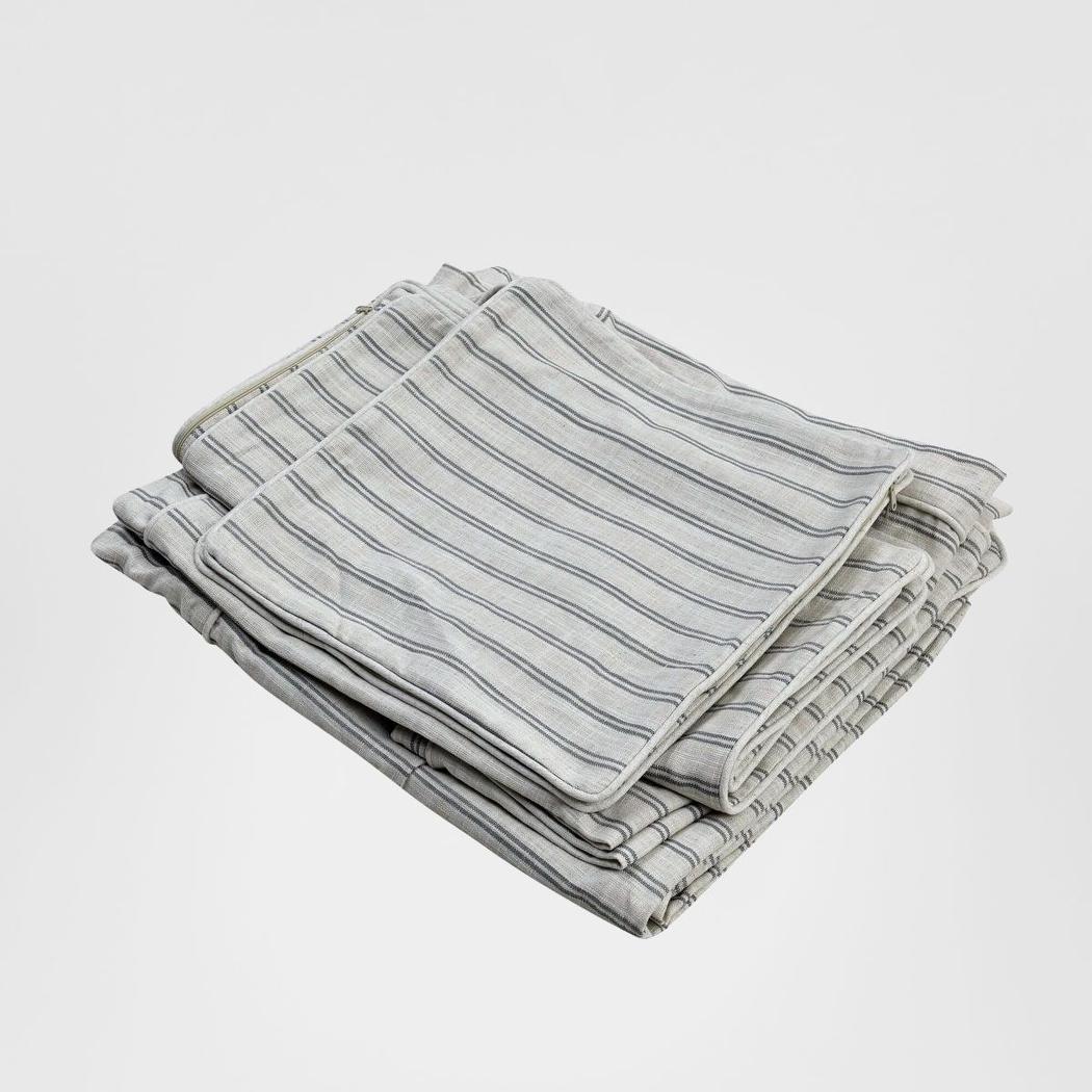 Slip Cover Only - Avalon Hamptons Armchair Cloud Stripe