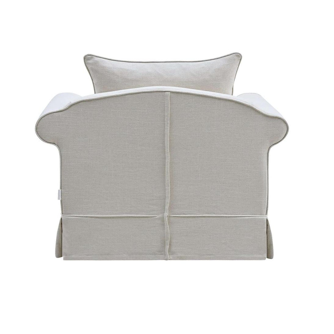Slip Cover Only - Avalon Hamptons Armchair Ivory