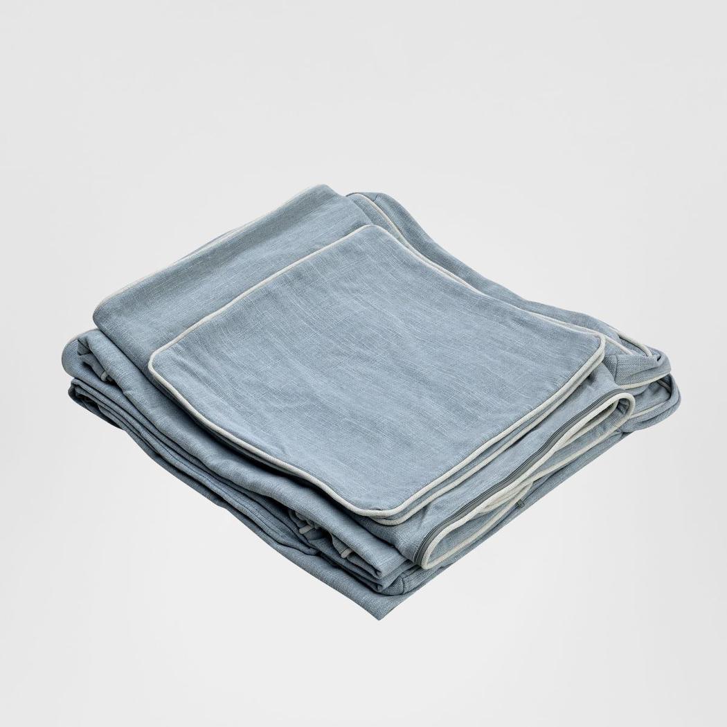 Slip Cover - Marbella Ottoman Beach