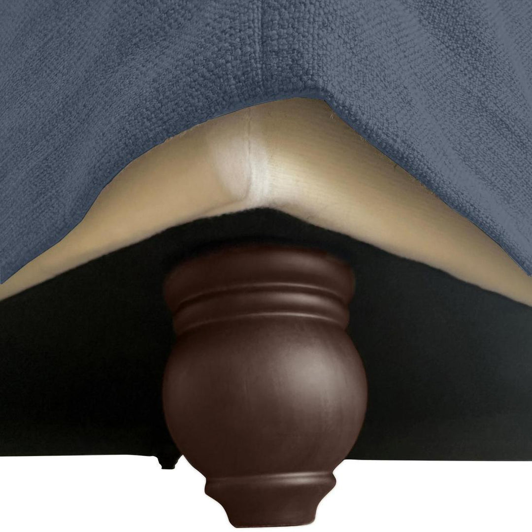 Slip Cover - Marbella Ottoman Navy